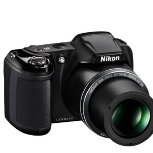 Nikon Coolpix L340 20.2 MP Digital Camera with 28x Optical Zoom and 3.0-Inch LCD (Black)