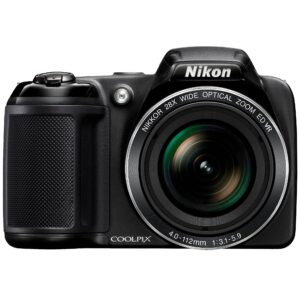 Nikon Coolpix L340 20.2 MP Digital Camera with 28x Optical Zoom and 3.0-Inch LCD (Black)