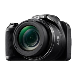 Nikon Coolpix L340 20.2 MP Digital Camera with 28x Optical Zoom and 3.0-Inch LCD (Black)