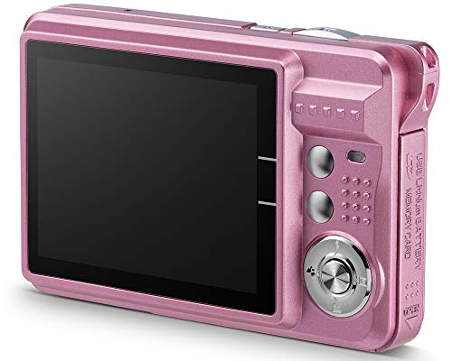 Digital Camera, AbergBest Mini Kids Digital Cameras for Teens with 8X Zoom HD 720P Compact Camera with LCD Screen for Students, Boys, Girls, Kids