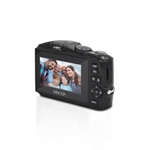 Minolta MND50 48 MP / 4K Ultra HD Digital Camera (Black)