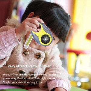 EVTSCAN Toddler Camera, Children Camera High Definition Dustproof Anti‑Fall Cartoon Mini Kid Camera Gray