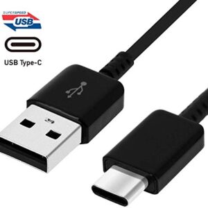 Samsung Fast Charger with USB Type C 10FT (3m) Cable for Samsung Galaxy S9/S9 Plus/S8/S8 Plus/S10/S10e/S10 Plus/Note 8/Note 9/Note 10/Note 20/A13/A03s/A20/A30/A31/A32/A33/A50/A51/A52/A53/A71/S20/S21