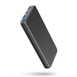 vanyust portable charger 10000mah, usb c 3a output power bank,fast charging external battery pack compatible for iphone, samsung galaxy, android phone, ipad& etc[2023 version]