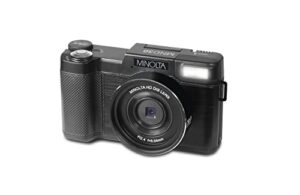 minolta mnd30 30 mp / 2.7k ultra hd digital camera (black)