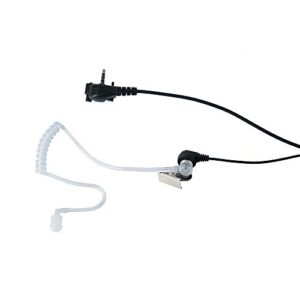 Klykon Vx-261 Earpiece Covert Acoustic Tube Bodyguard Ear Piece Headset with Mic for Motorola Vertex Standard 2 Way Radio VX-231,VX-351