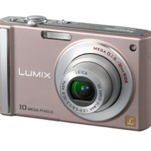 Panasonic Lumix DMC-FS20P 10MP Digital Camera with 4x Wide Angle MEGA Optical Image Stabilized Zoom (Pink)