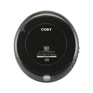 Coby Portable Compact Anti-Skip CD Player – Lightweight & Shockproof Music Disc Player w/ Pro-Quality Earbuds - For Kids & Adults - Home Car & Travel