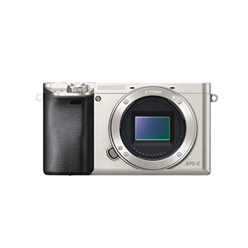 DYOSEN Digital Camera A6000 Mirrorless Digital Camera Silver ILCE-6000-24.3MP -Full HD Video Digital Camera Photography (Color : A)