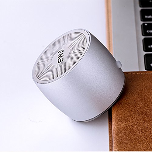 EWA Portable Wireless Mini Speaker with Passive Subwoofer, Enhanced Impactive Bass, Tiny Body Loud Voice, Minimalism Design, Perfect Speaker for Sports, Travel and Home.A103