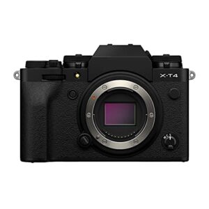 camera x-t4 xt4 aps-c frame mirrorless camera professional autofocus 4k video shooting support slow motion photography digital camera (color : black body)