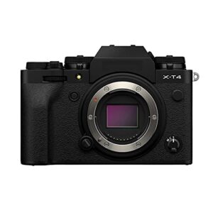 Camera X-T4 XT4 APS-C Frame Mirrorless Camera Professional Autofocus 4K Video Shooting Support Slow Motion Photography Digital Camera (Color : Black 16-80 kit)