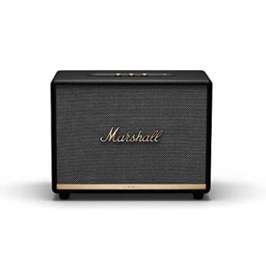 marshall woburn ii wireless bluetooth speaker black, – new