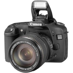 canon eos 30d dslr camera with ef-s 17-85mm f/4-5.6 is usm lens (old model)