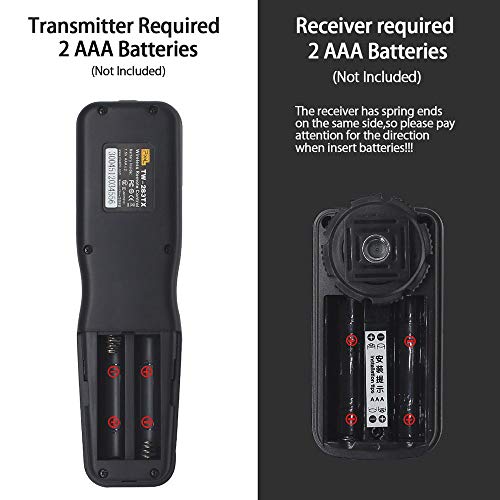 Wireless Remote Shutter Compatible for Sony Alpha a7 a7II III R RII RIII A7IV a7RIV a7S a300 a6000 a6500 a6400 a6300 a77II a100 a300 a450 a500 a580 a700 a850 a33 a55 a58 a65 a77 a99 RX100 II III IV