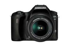 samsung gx-1s 6.3mp digital slr camera with schneider d-xenon 18-55mm lens