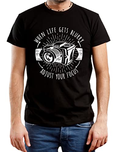 Adjust Your Focus Camera Shirt, When Life Gets Blurry Adjust Your Focus Photography Tee, Gift for Camera Lover