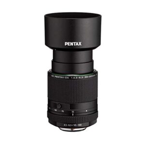 Pentax K-3 Mark III APS-C-Format DSLR Camera Black with HD DA 55-300mm f/4.5-6.3 ED PLM WR RE Telephoto Zoom Lens D-BG8 Battery Grip Black