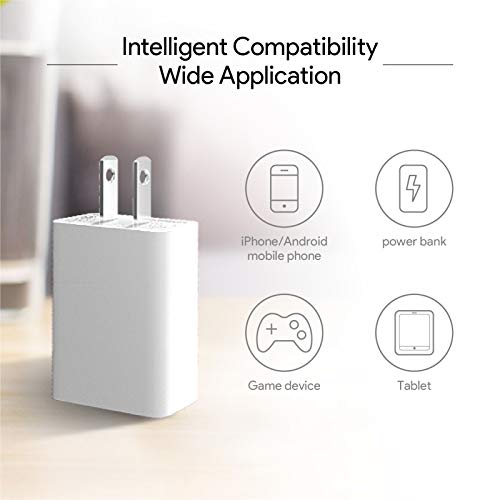 USB C Charger, 20W Fast Type C Charger with PD 3.0, Durable USB Wall Charger Block, Compact Power Adapter for Majority of Mobile Phone Models