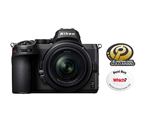 Nikon Z5 + Z 24-50mm Mirrorless Camera Kit (273-point Hybrid AF, 5-axis in-Body Optical Image stabilisation, 4K Movies, Dual Card Slots) VOA040K001