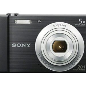 Sony DSCW800/B 20.1 MP Digital Camera (Black)