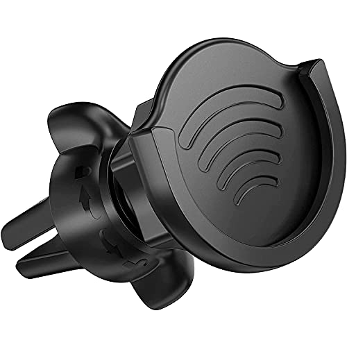 pop-tech Air Vent Phone Holder for Socket Mount, 360° Rotation Vent Clip Car Mount Silicone with Adjustable Switch Lock for Collapsible Grip/GPS Navigation & 3M Sticky Adhesive for Expanding Stand