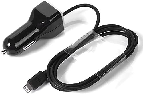 iPhone Car Charger, [Apple MFI Certified] Car Charger for iPhone 14, 13, 12, 11, X, XR, XS, Pro, 8 Plus, 7 Plus, Pro Max, iPad Pro, Air 4, Mini with Extra USB Port