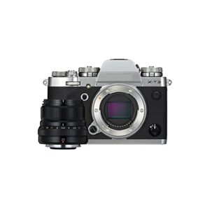 camera x-t3 aps-c frame mirrorless camera with 18-55mm lens digital camera (color : silver)