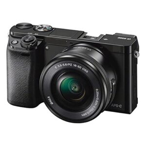 Camera New A6000 Mirrorless Digital Camera ILCE-6000L with 16-50mm Lens -24.3MP -Full HD Video Digital Camera
