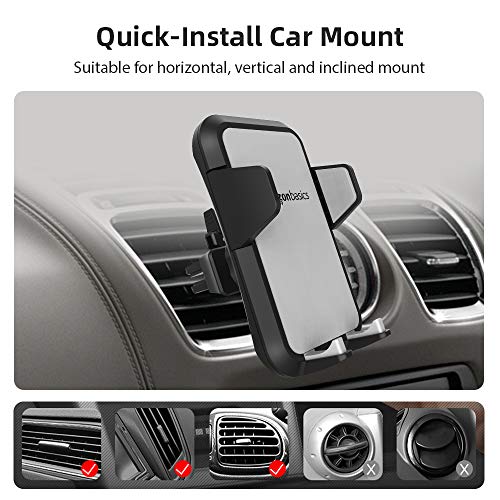 Amazon Basics Universal Smartphone Holder for Car Air Vent