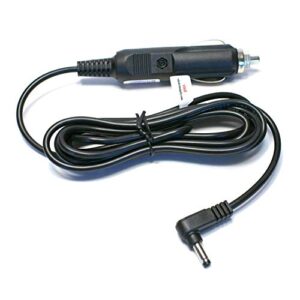 EDOTech 6-1/2' DC Car Charger Adapter Cable Power Cord for All 7" 9" 10" Sylvania Naviskauto Portable Single Dual Screen DVD Player