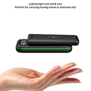 Wireless Charging Station for Samsung Galaxy Phone/Watch/Buds, 3 in 1 Foldable Charging Stand for Samsung S23 Ultra/S22/S21/S20/Note20/10/Galaxy Watch5/4/3/Classic/Active Buds+/Live with 18W Adapter