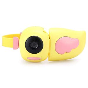 IW.HLMF USB Children Digital Camera AI Intelligent Video Camera Camera with Multiple Cute Cartoon Photo Stickers Support 2000/2003/Me/XP/Vista/Windows 7/Mac OS(Pink) Gift