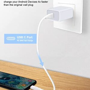 20w iPhone Charger Block, 3pack USB C Charging Blocks Fast Charge Wall Plug For iPhone 14 Pro Max 14Pro 13 13Pro 12 12Pro 11 11Pro 10 X Xr Xs 8 Plus USB-C Power Adapter Type C Cube USBC Box PD C Brick