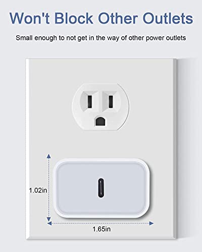 20w iPhone Charger Block, 3pack USB C Charging Blocks Fast Charge Wall Plug For iPhone 14 Pro Max 14Pro 13 13Pro 12 12Pro 11 11Pro 10 X Xr Xs 8 Plus USB-C Power Adapter Type C Cube USBC Box PD C Brick