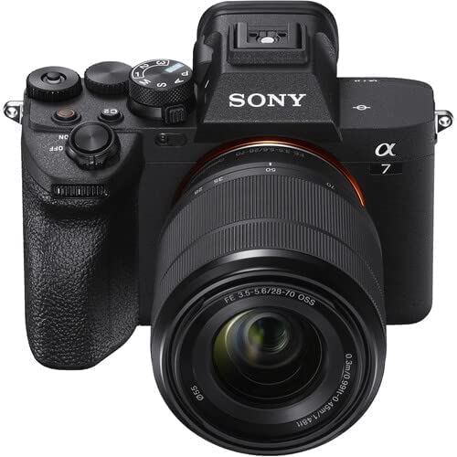 Sony A7 IV Mirrorless Digital Camera with 28-70mm Lens Bundle with Gadget Bag, 64GB SDXC Card (2Pc), Monopod, Dually Charger, More | Sony Alpha 7 IV