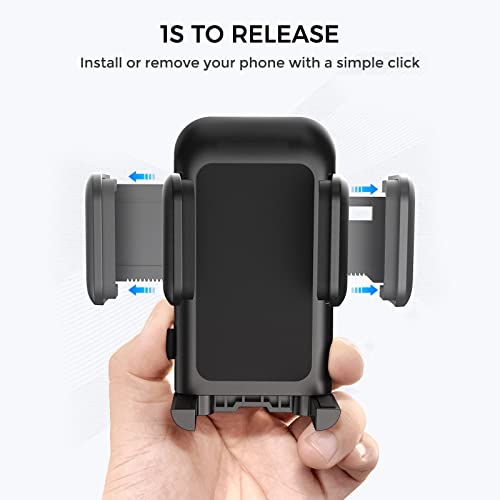 Cell Phone Holder for Car, CD Slot Car Phone Mount, One Button Release Easy Installation CD Player Car Phone Holder Mount Compatible with iPhone14 13 12 11 Pro XR XS MAX Galaxy S20 S20+ S10 S9 S8