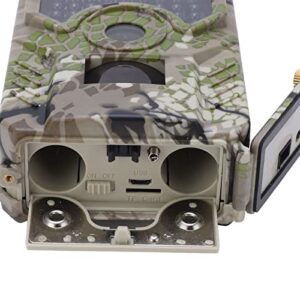 Aoutecen Trail Camera, 0.8s Photographing Sturdy Wildlife Camera IP56 Protection 12MP 1080P for Outdoor