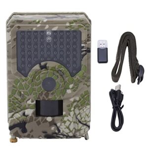 Aoutecen Trail Camera, 0.8s Photographing Sturdy Wildlife Camera IP56 Protection 12MP 1080P for Outdoor