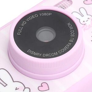 01 Kids Cameras, Previewing Children Camera, 3.5 Inch LCD Flash Mode Mp3 Player Birthday Gifts for Girls Kids Toddlers(Pink)