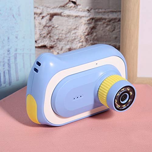 01 Camera Toy, Eye Protection 2.0 Inch 2 in 1 Digital Camera, Portable Plastic for Kids Gift