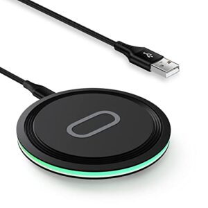 15w wireless charger fast charging pad compatible samsung galaxy s23 s22 s21 s20 ultra 5g fe s10 s9 s8 s7 s6, note 20 10 9 8, z fold4/3/2, z flip4/3, iphone 14 13 12 11 pro max, google pixel 7 6 5 4