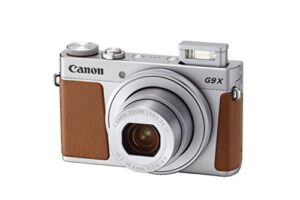 canon powershot g9 x mark ii compact digital camera w/ 1 inch sensor and 3inch lcd – wi-fi, nfc, & bluetooth enabled (silver)