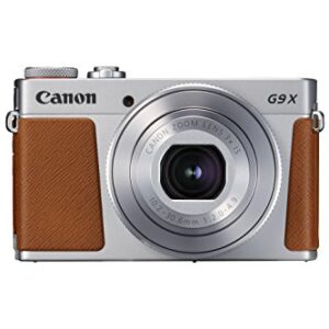 Canon PowerShot G9 X Mark II Compact Digital Camera w/ 1 Inch Sensor and 3inch LCD - Wi-Fi, NFC, & Bluetooth Enabled (Silver)