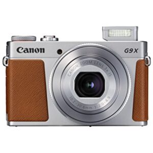 Canon PowerShot G9 X Mark II Compact Digital Camera w/ 1 Inch Sensor and 3inch LCD - Wi-Fi, NFC, & Bluetooth Enabled (Silver)