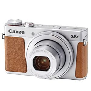 Canon PowerShot G9 X Mark II Compact Digital Camera w/ 1 Inch Sensor and 3inch LCD - Wi-Fi, NFC, & Bluetooth Enabled (Silver)