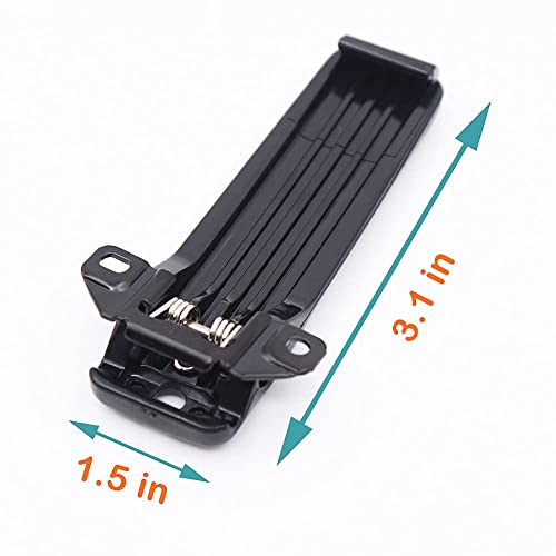 Replacement Belt Clip KBH-10 for Kenwood TK260G TK-272G TK-388G TK-2100 TK-2118 TK-3206 TK-3207 Radio (7PCS)