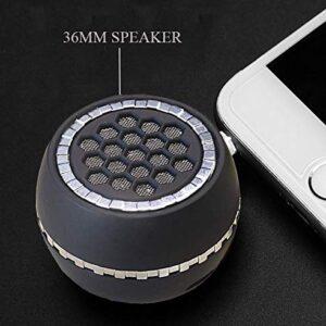 vomauxin Mini Portable Speaker, 3W Mobile Phone Speaker Line-in Speaker with Clear Bass 3.5mm AUX Audio Interface, Plug and Play for iPhone, iPad, iPod, Tablet, Smartphone
