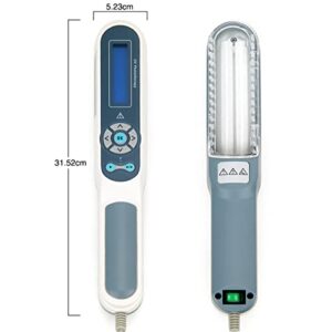 311nm Narro Band UV Phototerapy Lght Theapy Home Potothera Lam, LCD Timer Control with Ggle