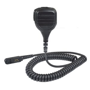guanshan vbll heavy-duty remote speaker microphone shoulder mic for xpr3000 xpr3300 xpr3300e xpr3500 xpr3500e